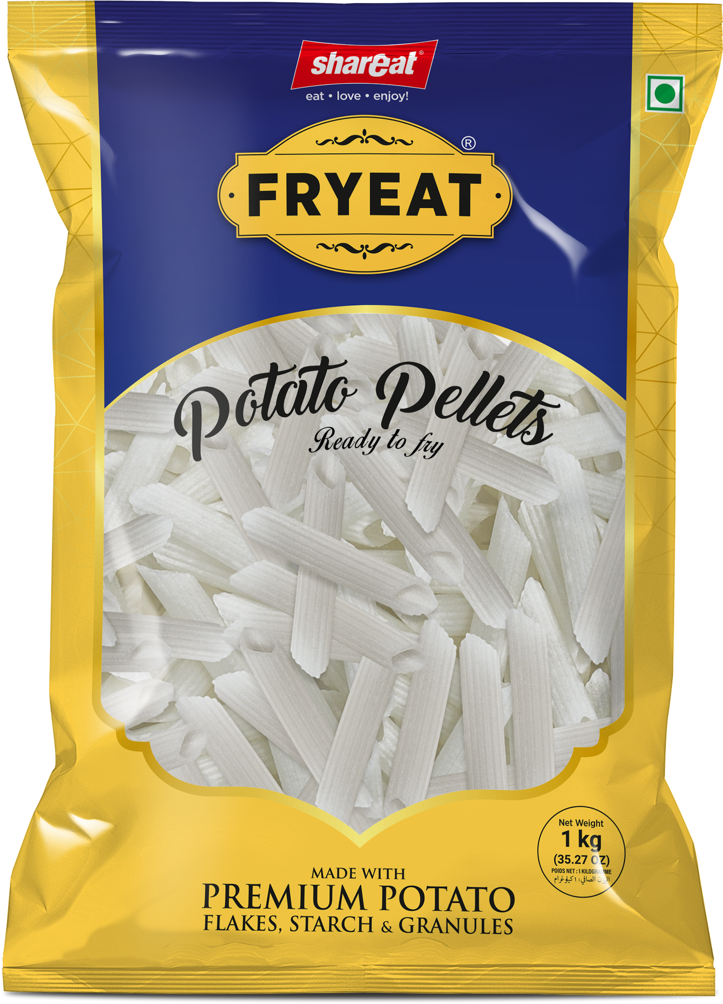 Fryeat Potato Pellets Penne