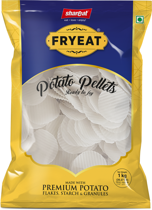 Fryeat Potato Pellets Wavy